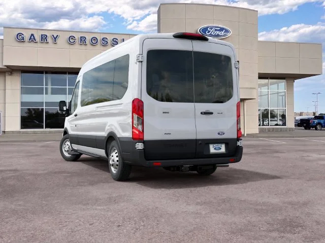 New 2027 Oxford White Ford Passenger Van XLT image 8