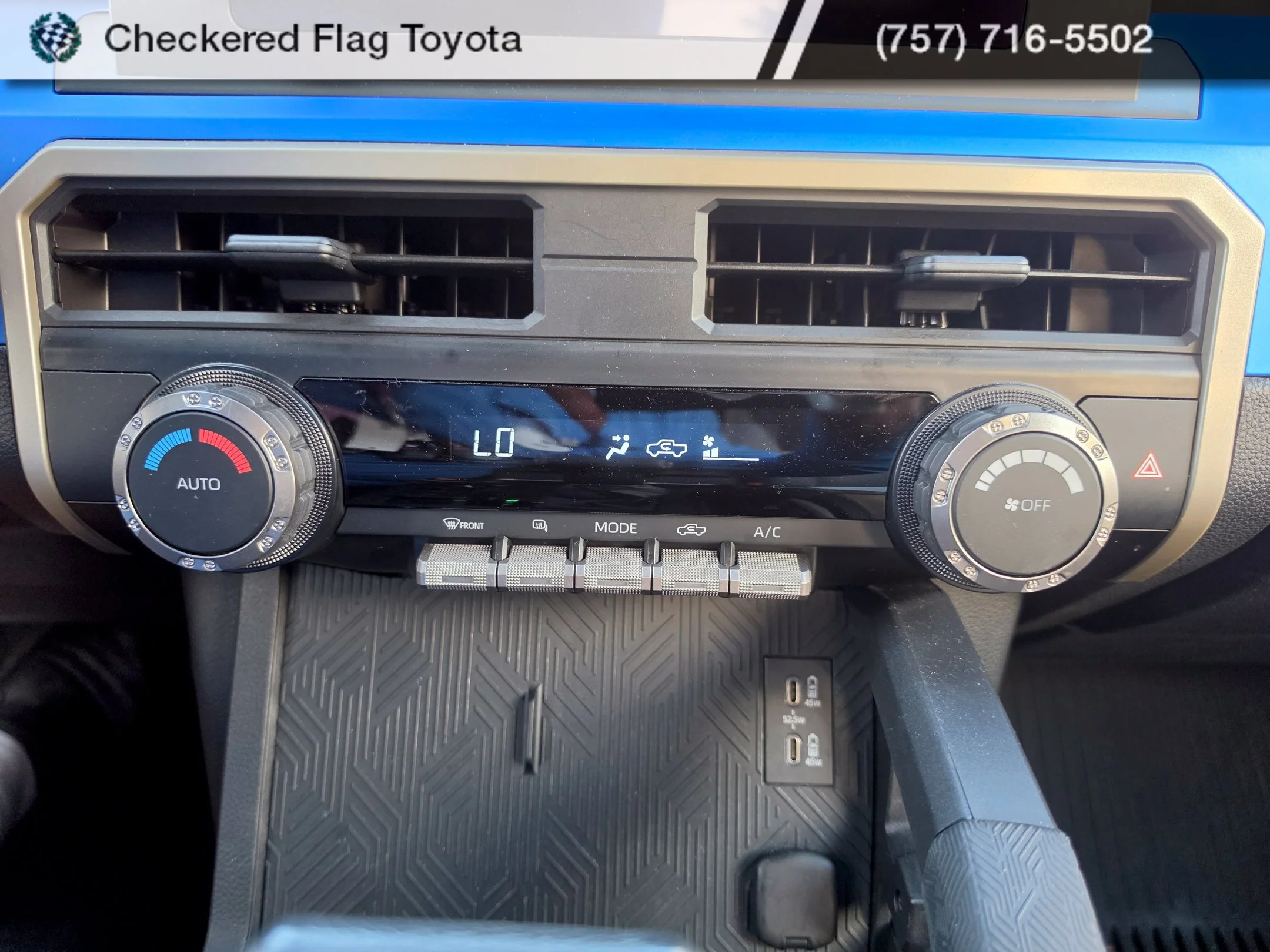 Used 2025 Blue Crush Metallic Toyota TRD Off Road image 17