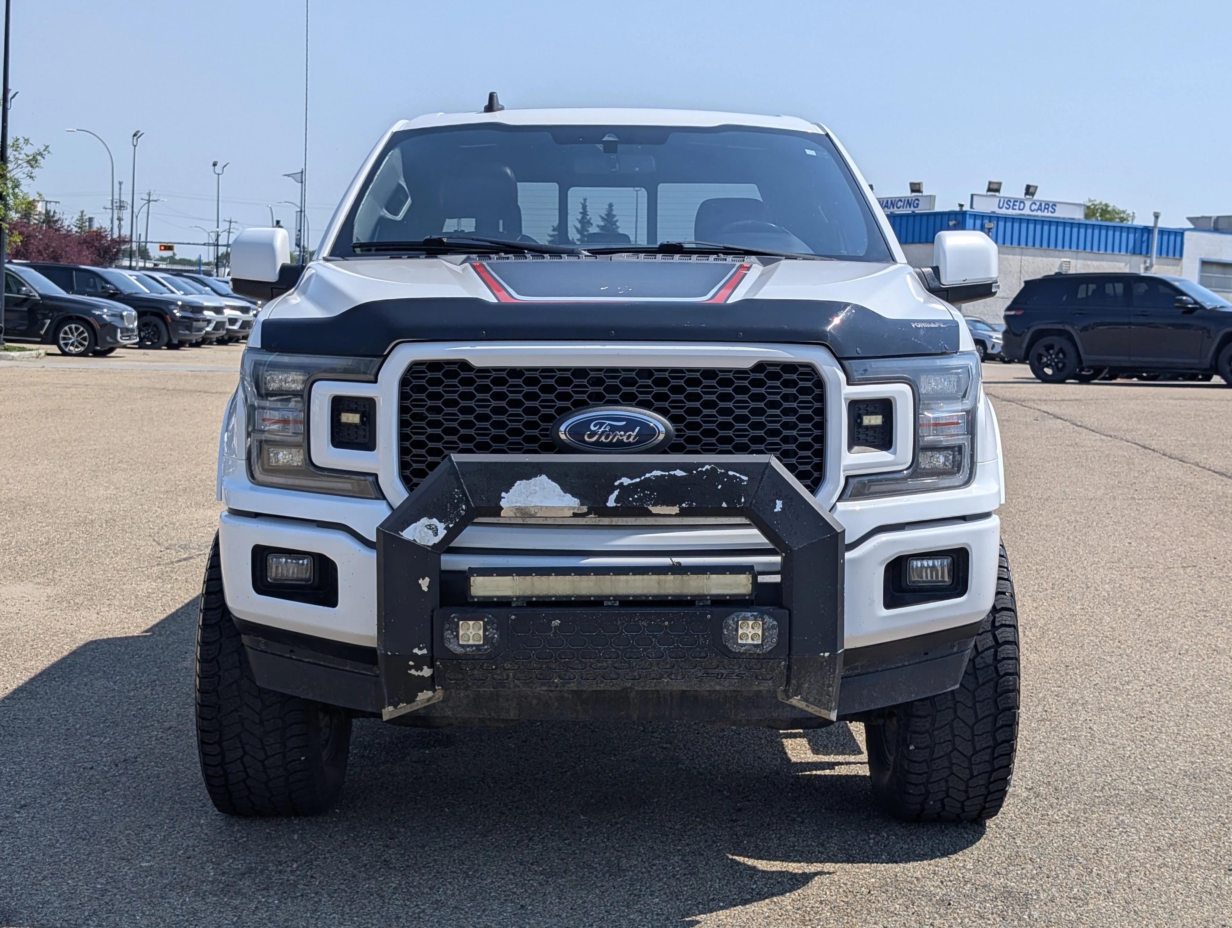 Used 2019 Oxford White Ford XL 4WD SuperCrew 5.5