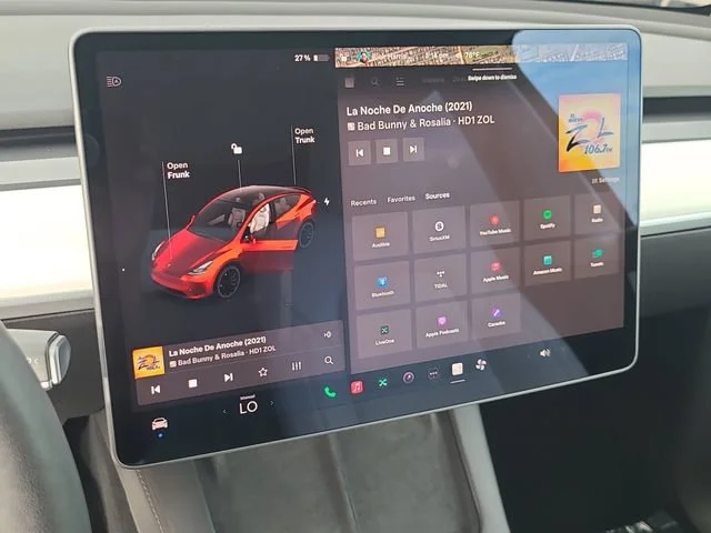 Used 2022 Red Tesla Performance image 30