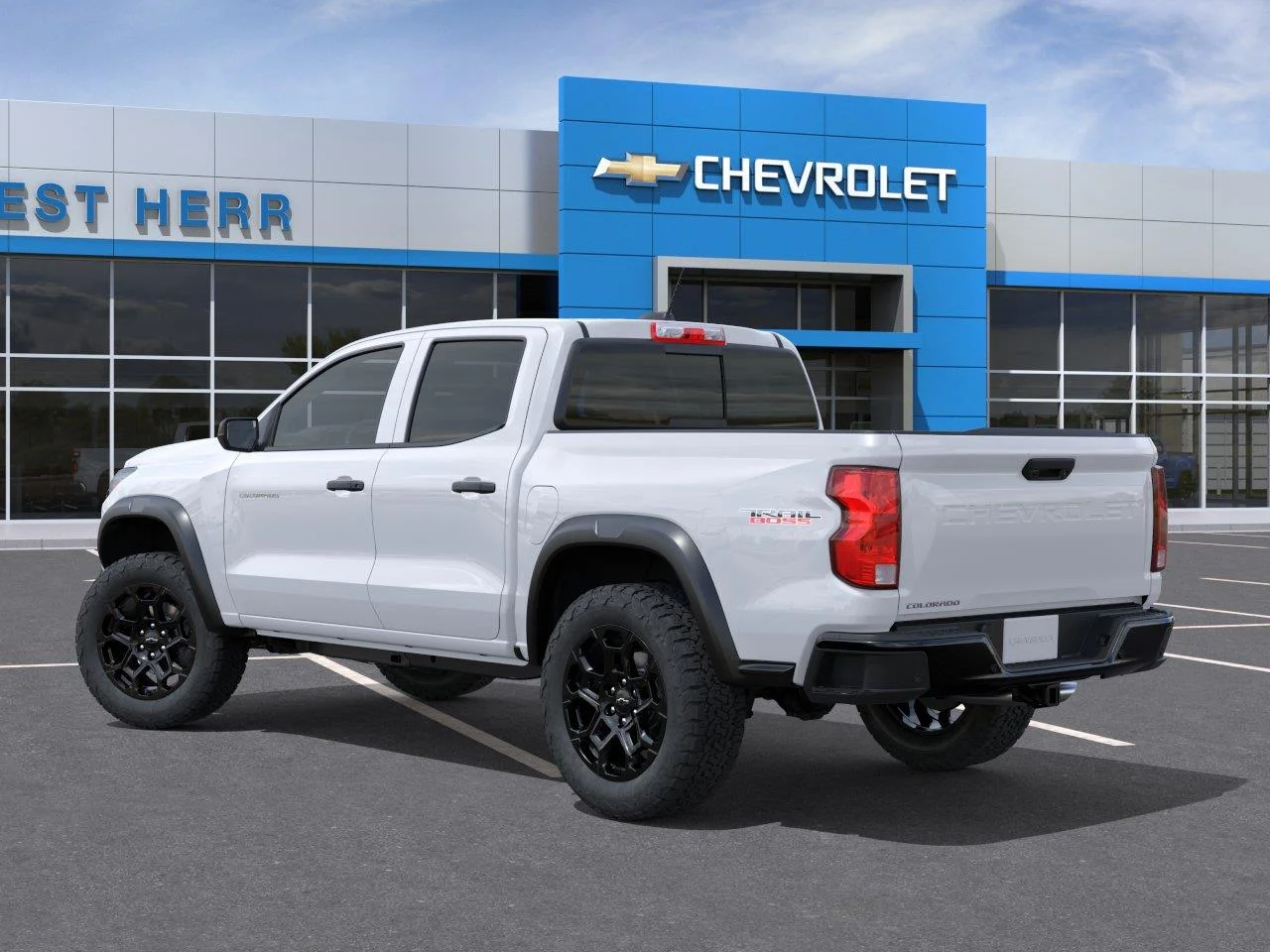 New 2026 Summit White Chevrolet Trail Boss image 3