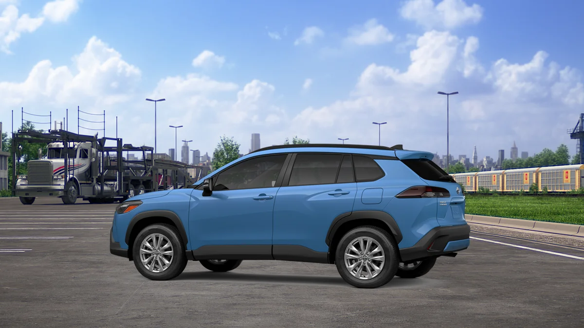 New 2026 Cavalry Blue Toyota LE image 5