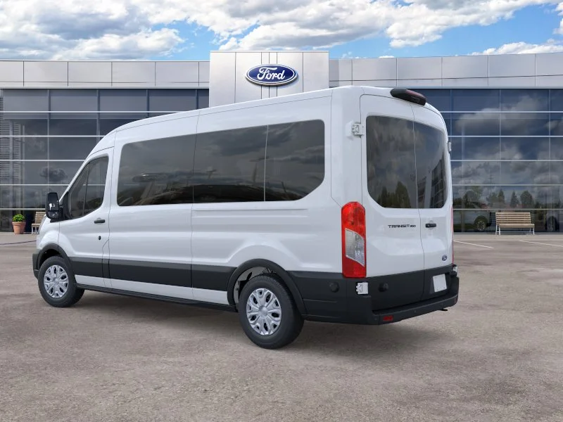New 2026 Oxford White Ford Passenger Van XL image 4