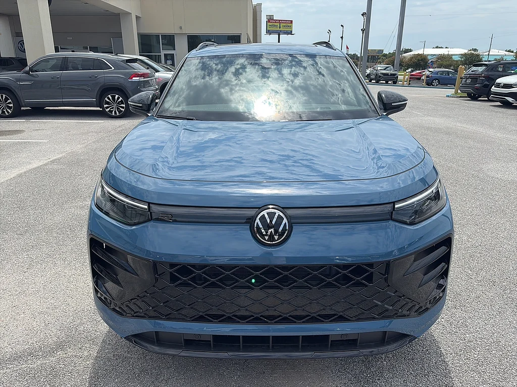 New 2026 Monterey Blue Pearl Volkswagen SE R-Line Black FWD image 8