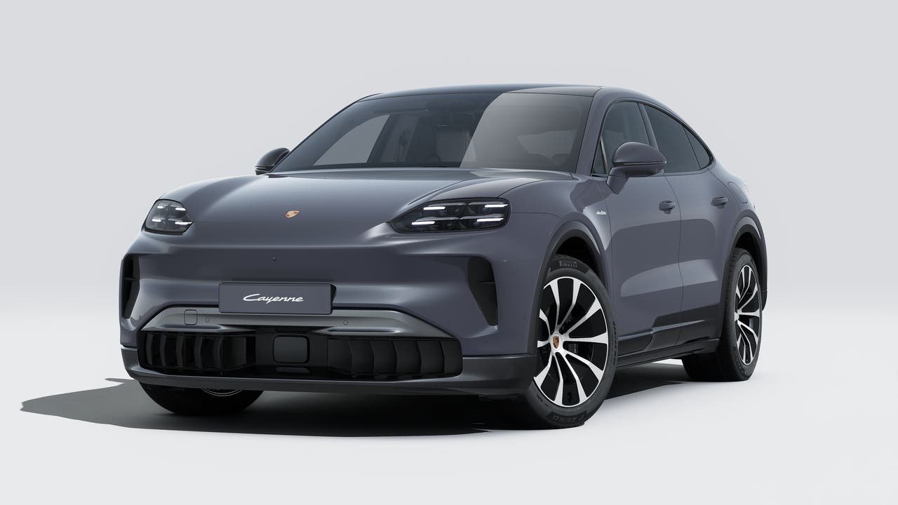 New 2026 Slate Grey Neo Porsche Coupe Electric image 1