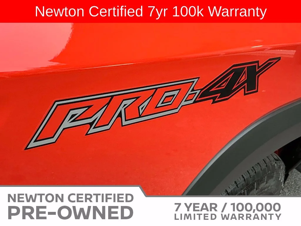 Certified Used 2025 Afterburn Orange Nissan PRO-4X image 10