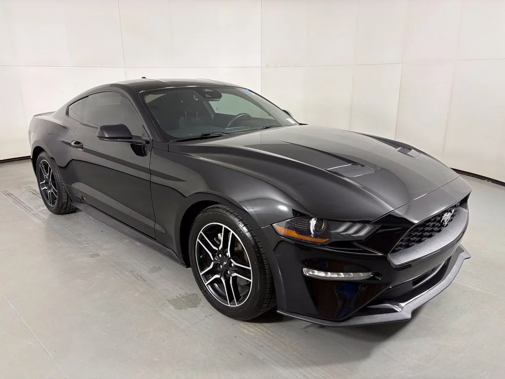 Used 2021 Black Ford EcoBoost image 2
