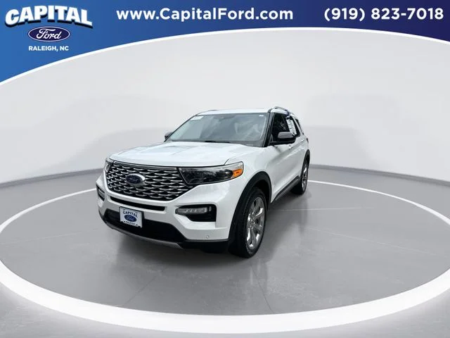 Used 2020 White Ford Platinum image 4