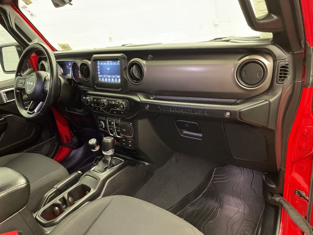 Used 2021 Red Jeep Unlimited Willys image 24