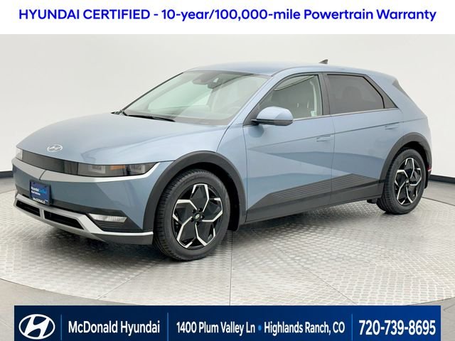 Certified Used 2024 Blue Hyundai SE image 1
