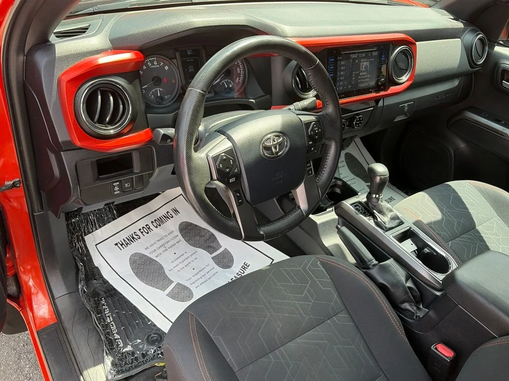 Used 2018 Inferno Red Toyota TRD Sport image 5