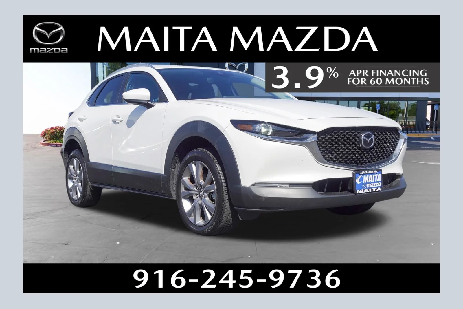 Certified Used 2023 Snowflake White Pearl Mica Mazda 2.5 S Select Package image 1