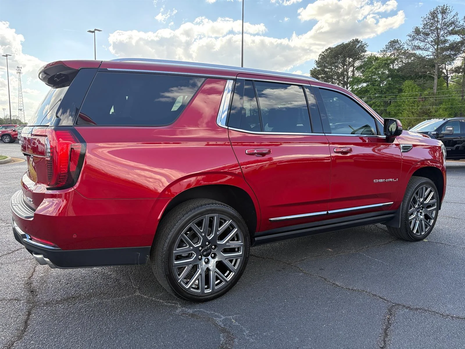 Used 2026 Volcanic Red Tintcoat GMC Denali Ultimate image 10