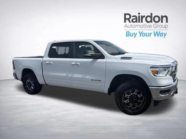 Used 2020 Bright White Clearcoat Ram Big Horn image 1