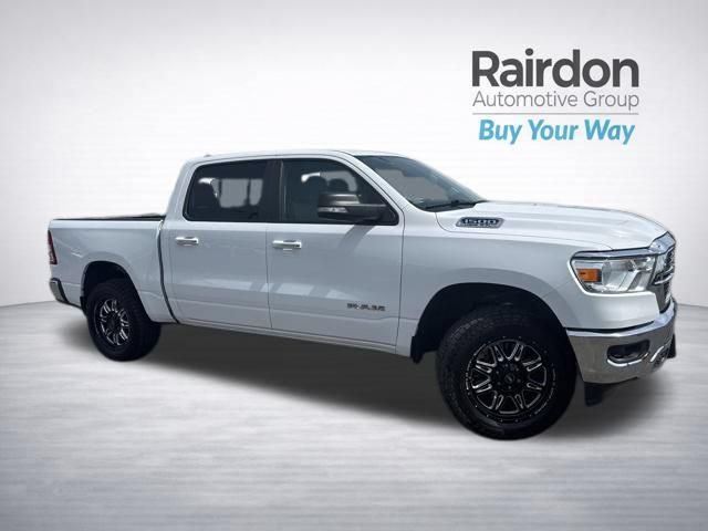 Used 2020 Bright White Clearcoat Ram Big Horn image 1