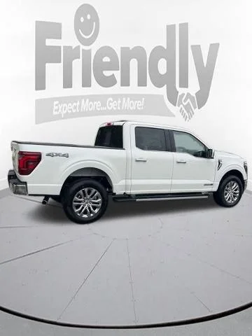New 2026 Star White Metallic Tri-Coat Ford Lariat® image 83