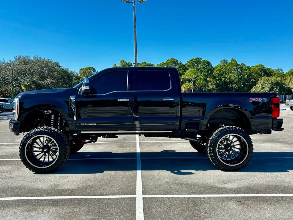 Used 2024 Black Metallic Ford Platinum image 8