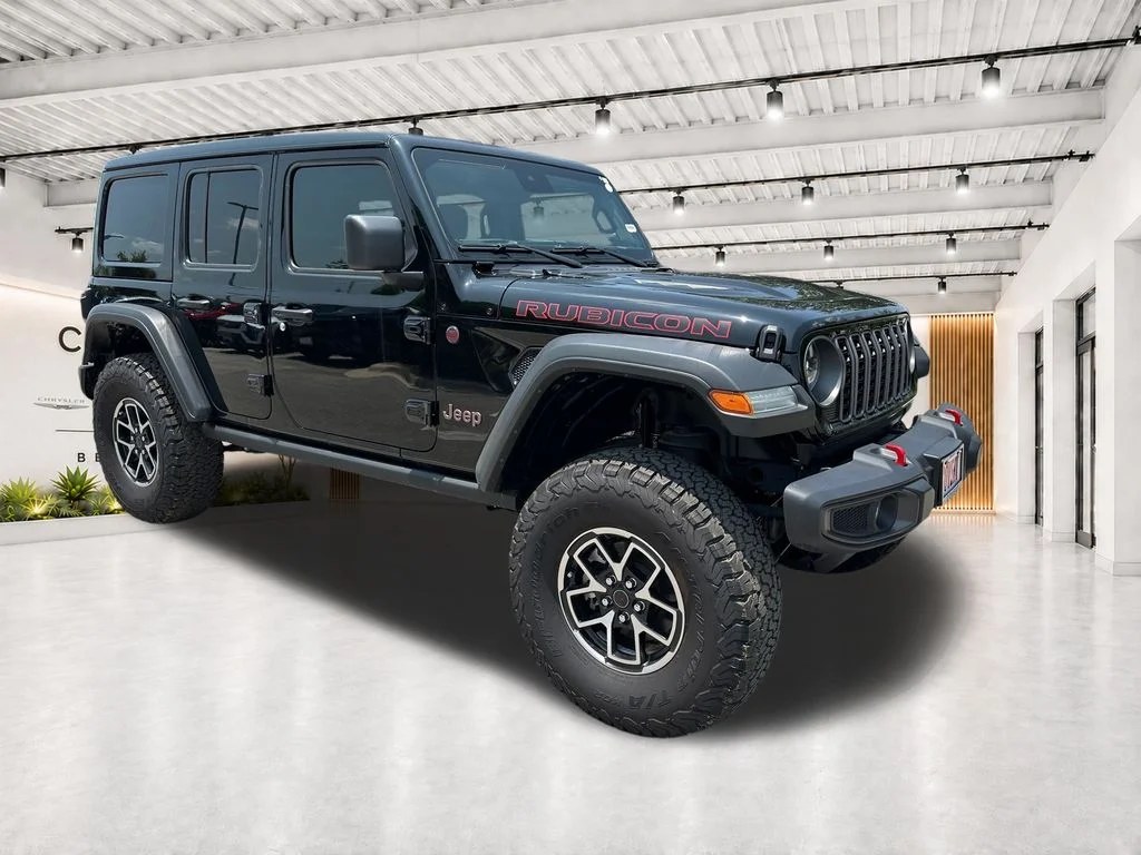 New 2025 Black Clear-Coat Exterior Paint Jeep Rubicon image 1