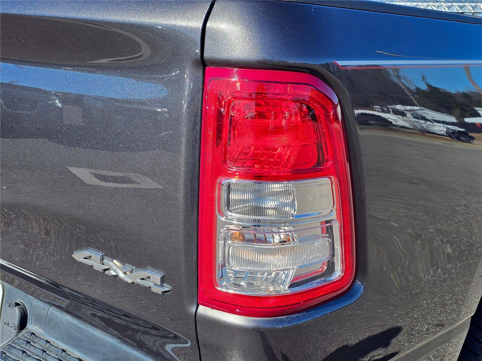 Used 2022 Granite Crystal Metallic Clearcoat Ram Big Horn image 9