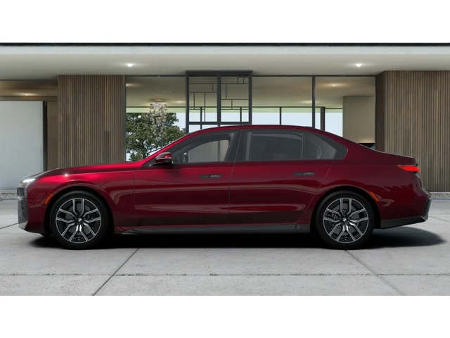 New 2026 Aventurin Red Metallic BMW 740i image 4