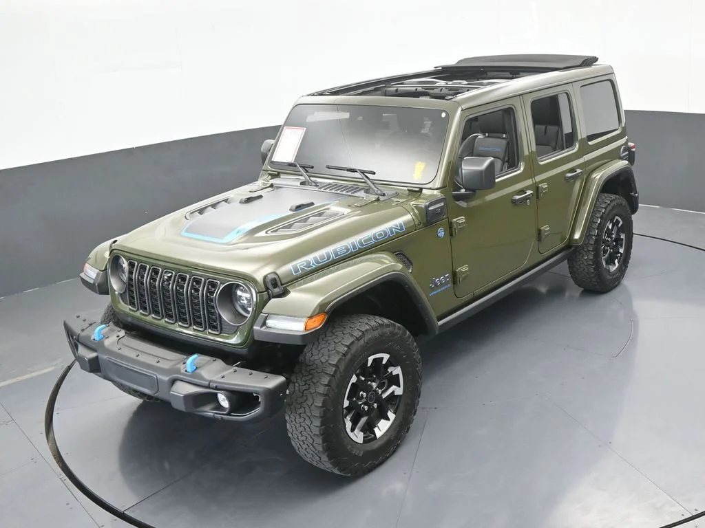 Used 2024 Sarge Green Clearcoat Jeep Rubicon 4xe image 55