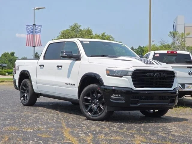 New 2026 Bright White Clearcoat Ram Laramie image 2