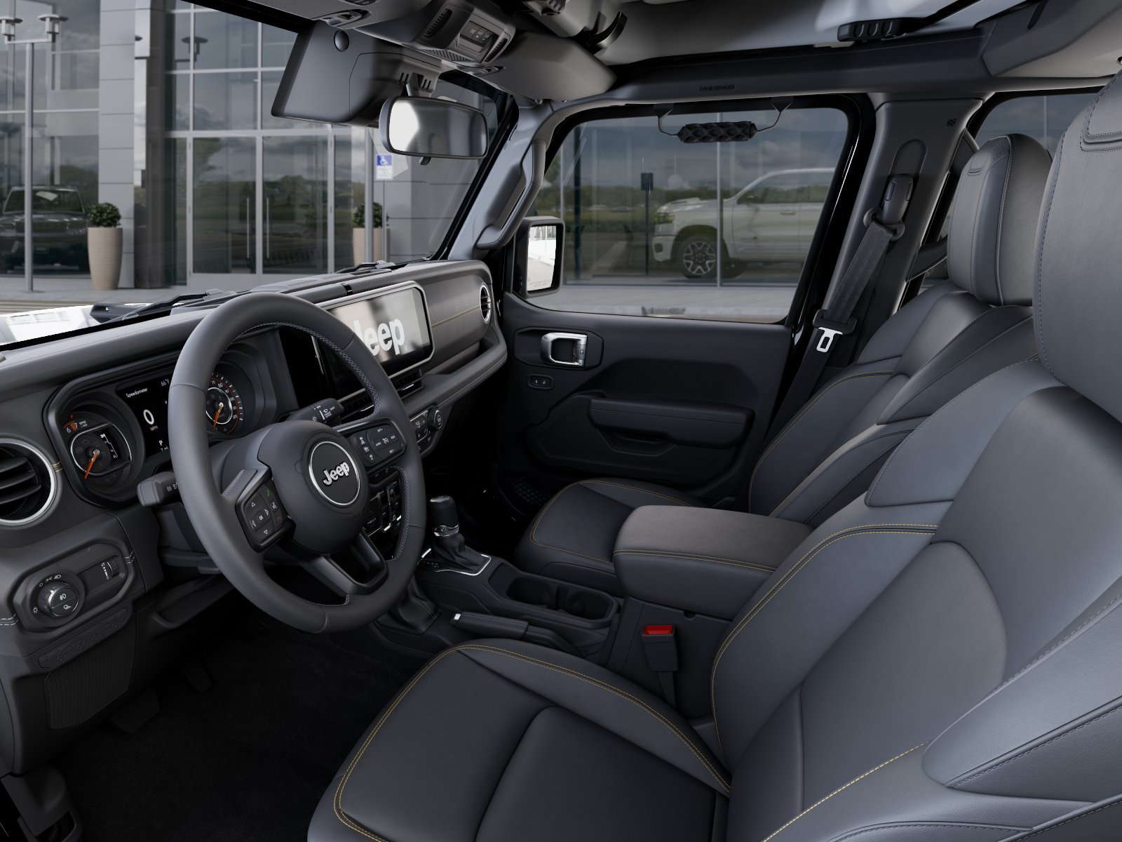 New 2026 Black Clearcoat Jeep Texas Trail image 48