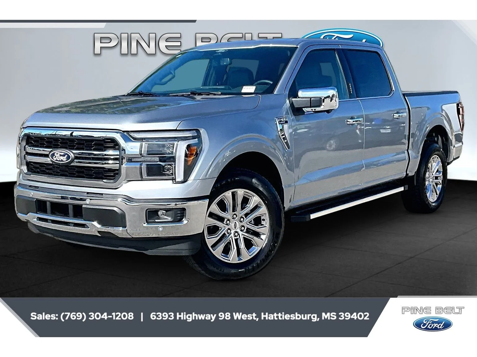 New 2026 Iconic Silver Metallic Ford Lariat® image 10