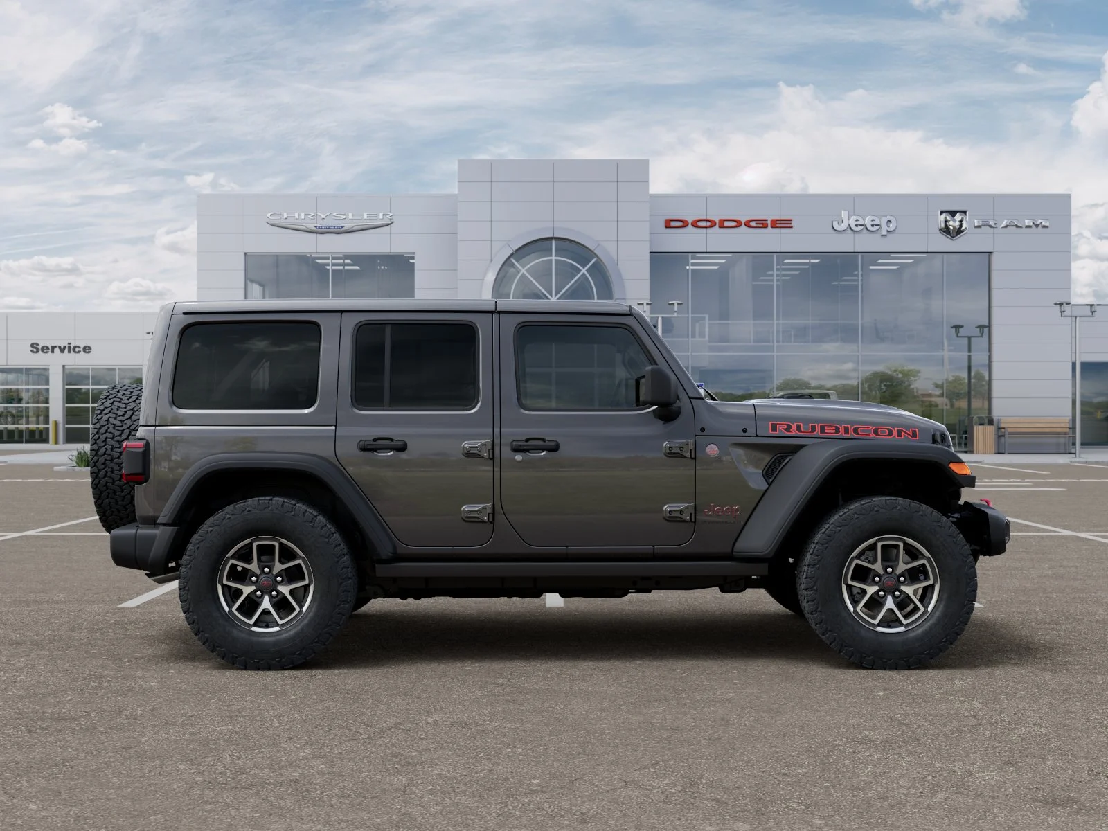 New 2026 Granite Crystal Metallic Clearcoat Jeep Rubicon image 42