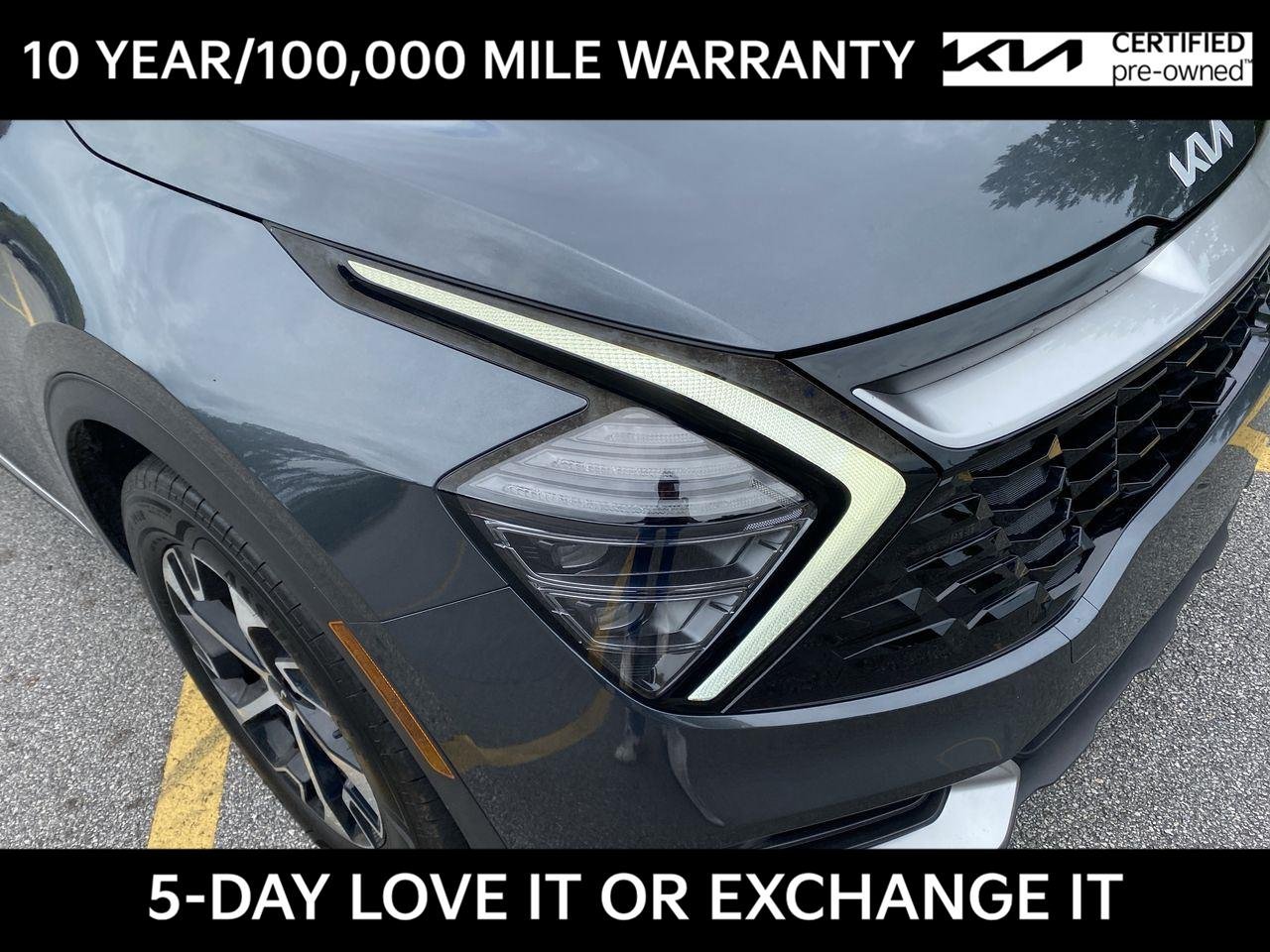 Certified Used 2024 Gravity Gray Kia EX image 10