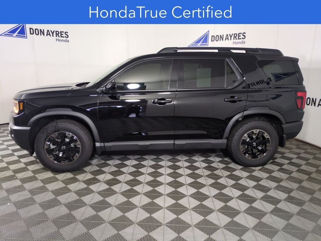 Certified Used 2026 Crystal Black Pearl Honda TrailSport Elite Blackout image 2