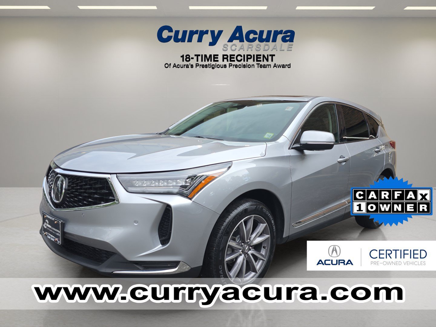 Certified Used 2023 Lunar Silver Metallic Acura SH-AWD w/Technology Package image 32