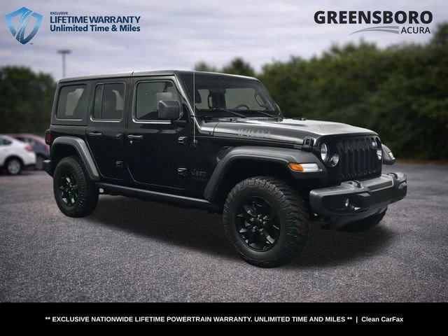 2022 Jeep Wrangler Unlimited Willys