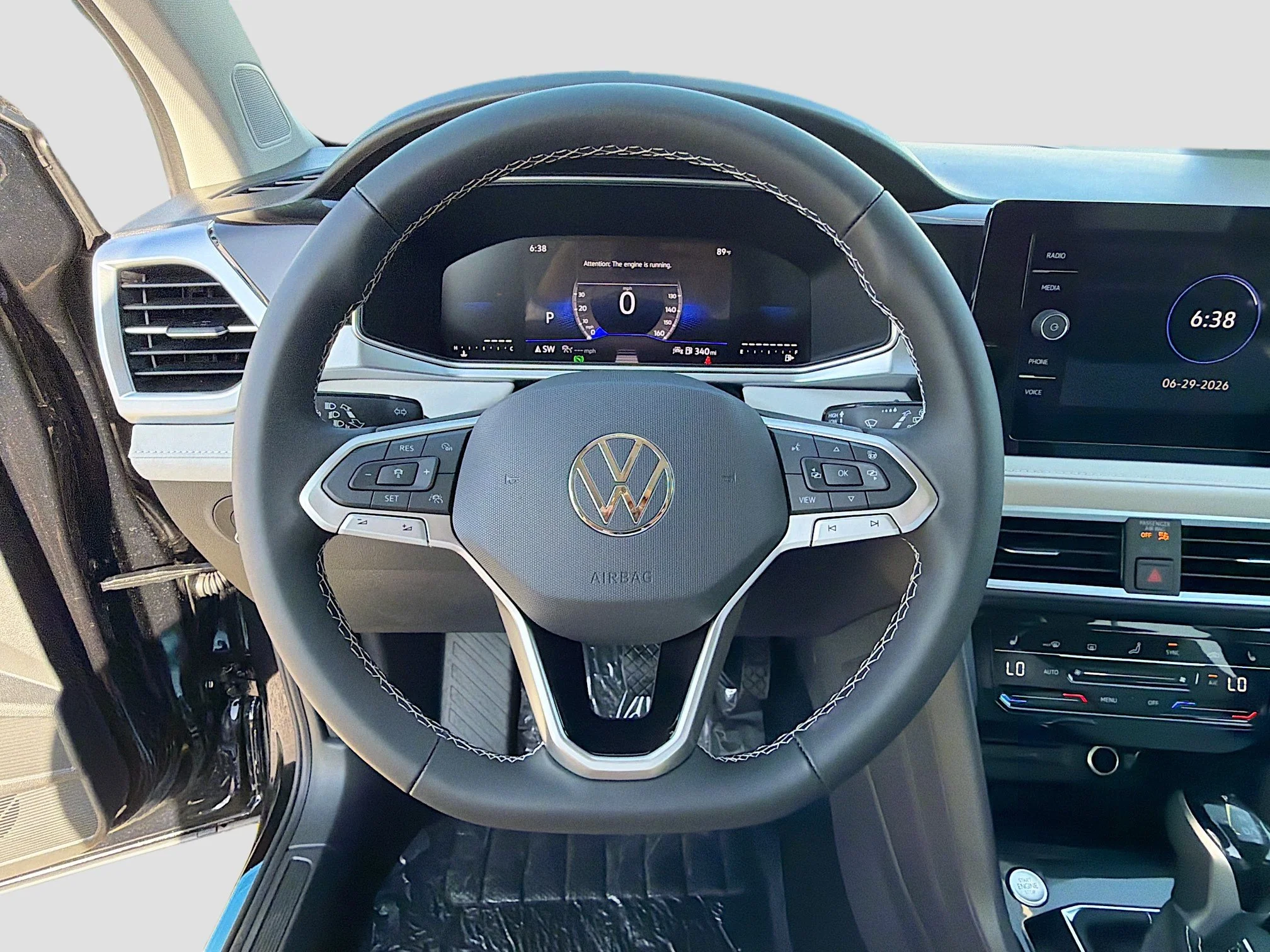 New 2026 Black Volkswagen SE image 37