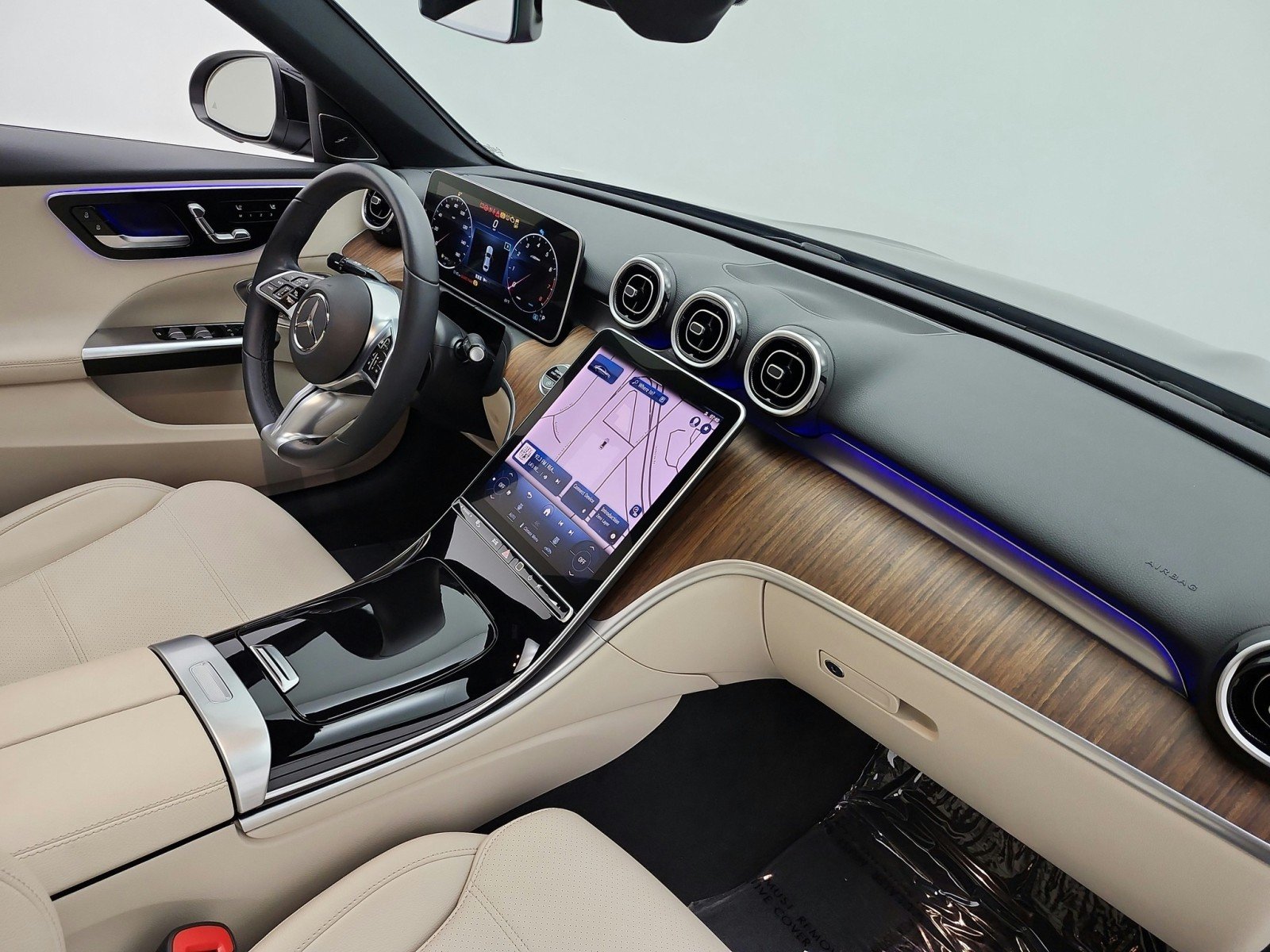 Certified Used 2024 Black Mercedes-Benz C 300 Sedan image 19