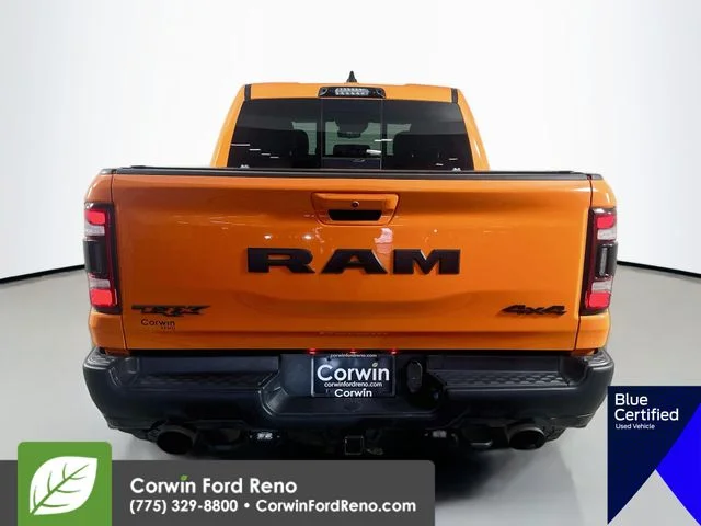 Certified Used 2022 Ignition Orange Clearcoat Ram TRX image 9