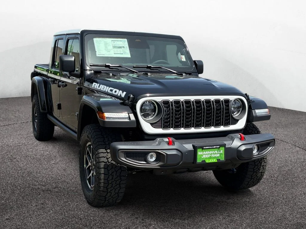 New 2026 Black Clear-Coat Exterior Paint Jeep Rubicon image 7