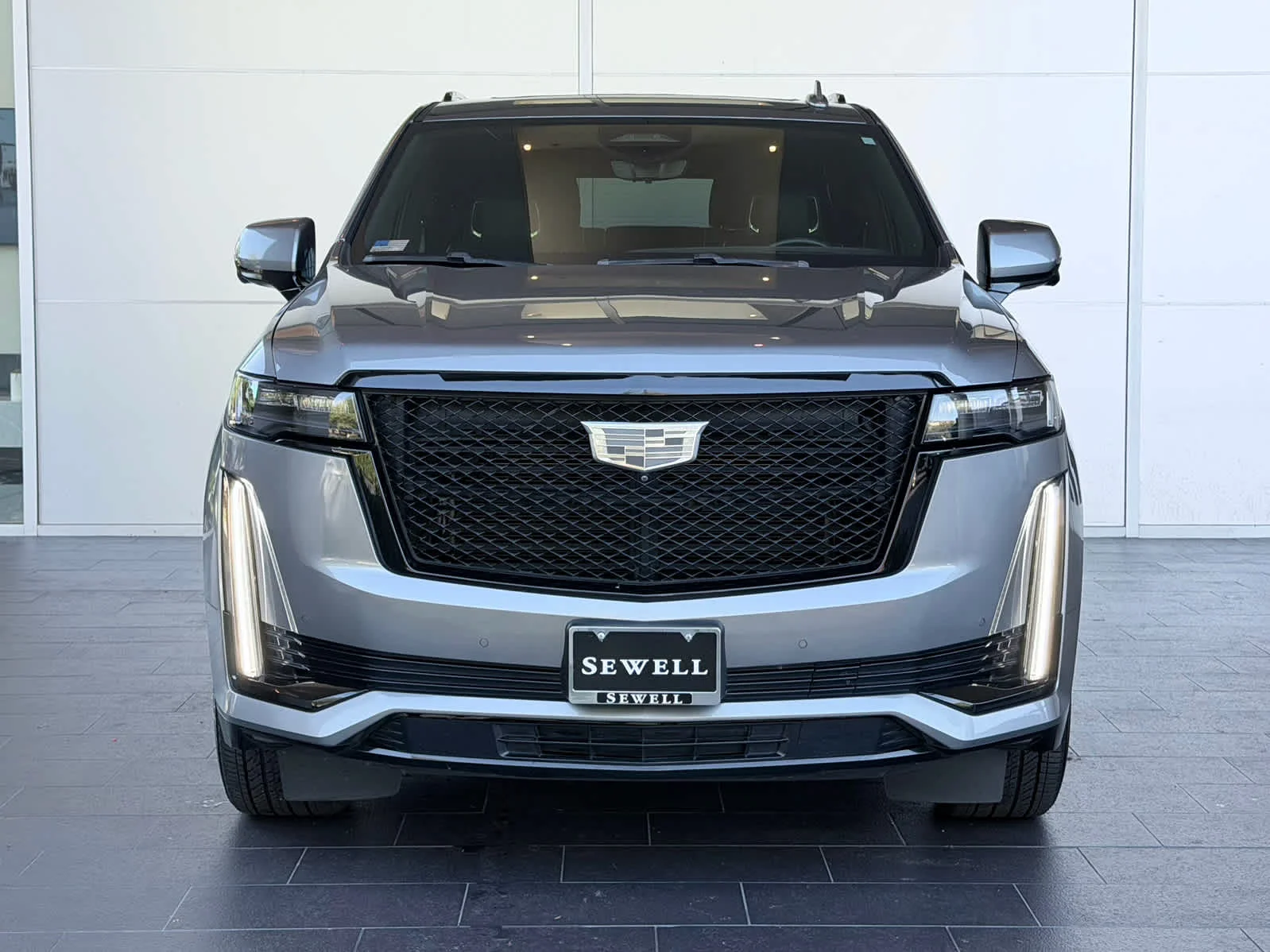 Used 2021 SATIN STEEL METALLIC Cadillac Sport image 2