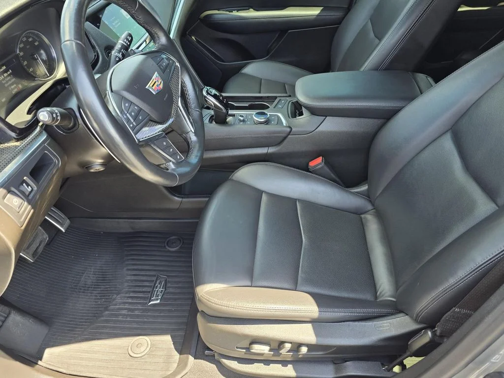 Used 2023 Argent Silver Metallic Cadillac AWD Sport image 9