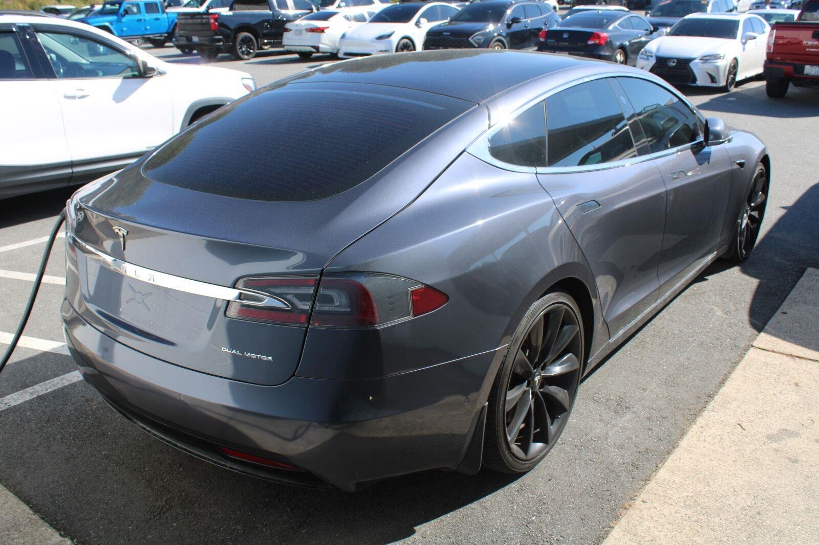 Used 2020 Midnight Silver Metallic Tesla Long Range Plus image 3