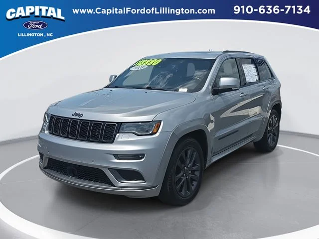 Used 2018 Silver Jeep Overland image 1