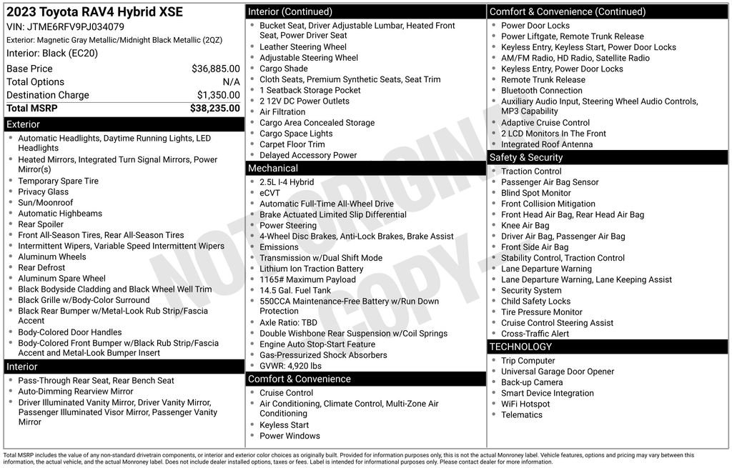 Used 2023 Gray Toyota XSE image 6