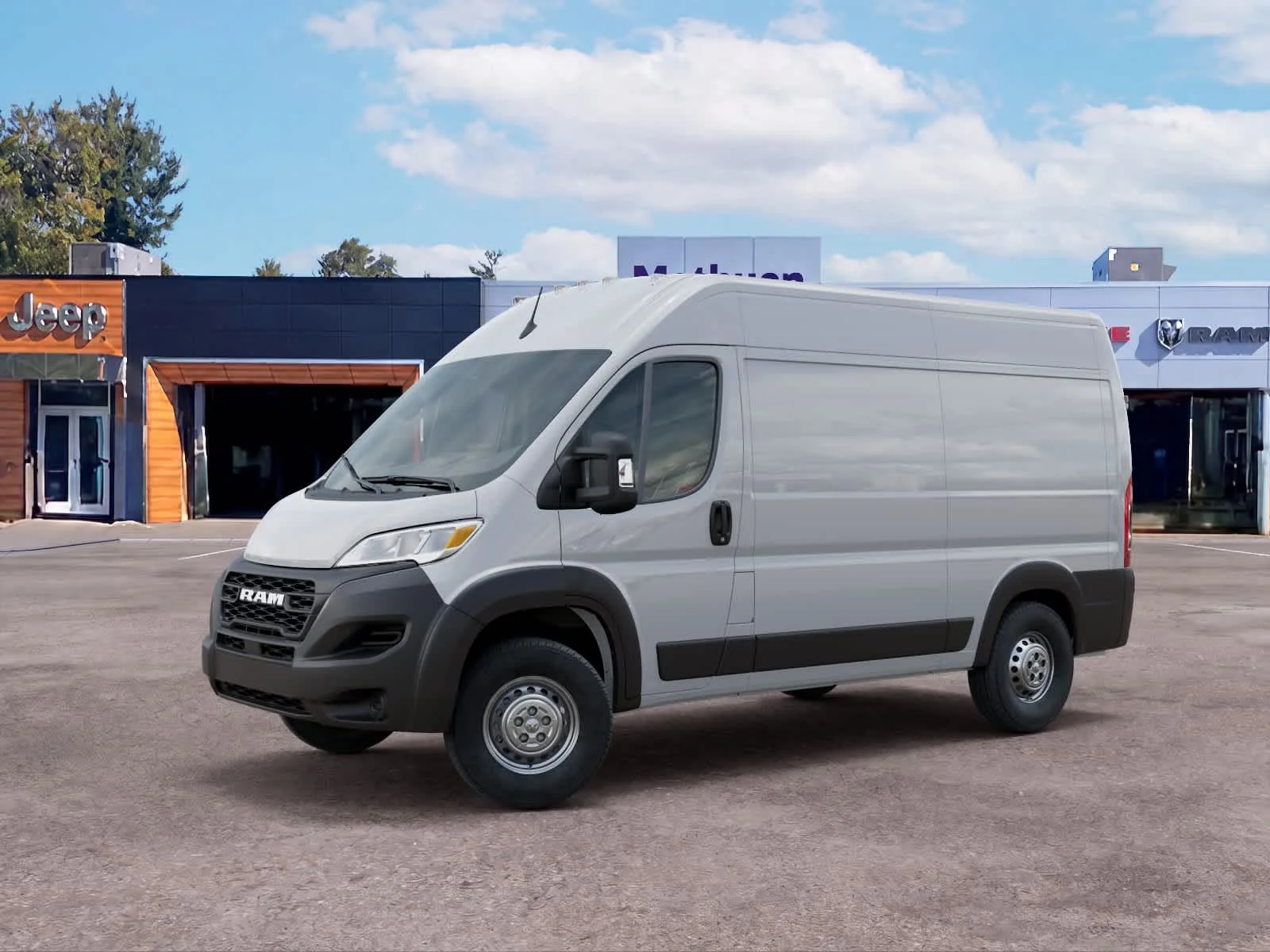 New 2026 Bright White Clearcoat Ram Tradesman image 2