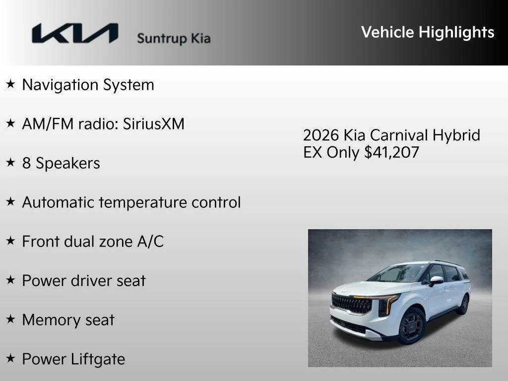 2026 Kia Carnival EX - Photo 7