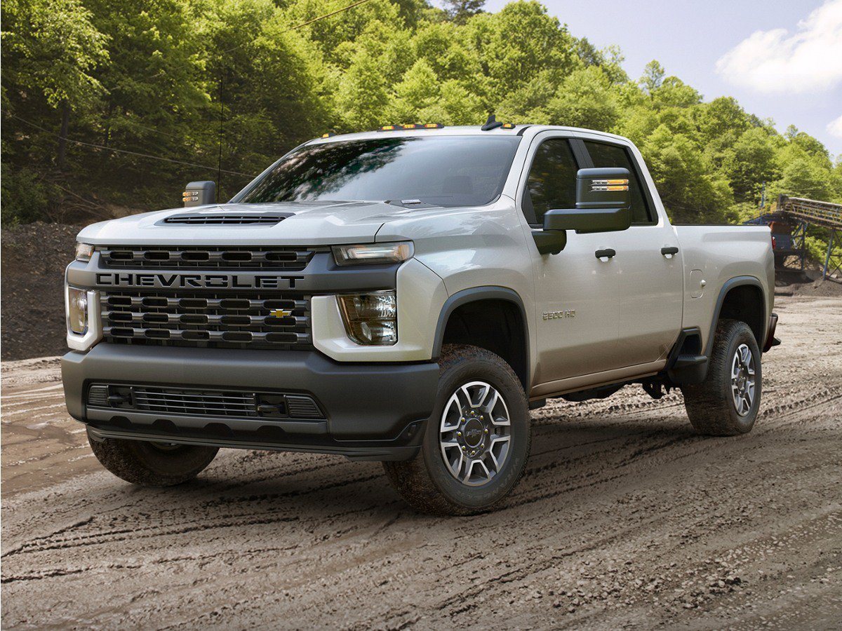 Used 2020 SUMMIT WHITE Chevrolet Work Truck image 1