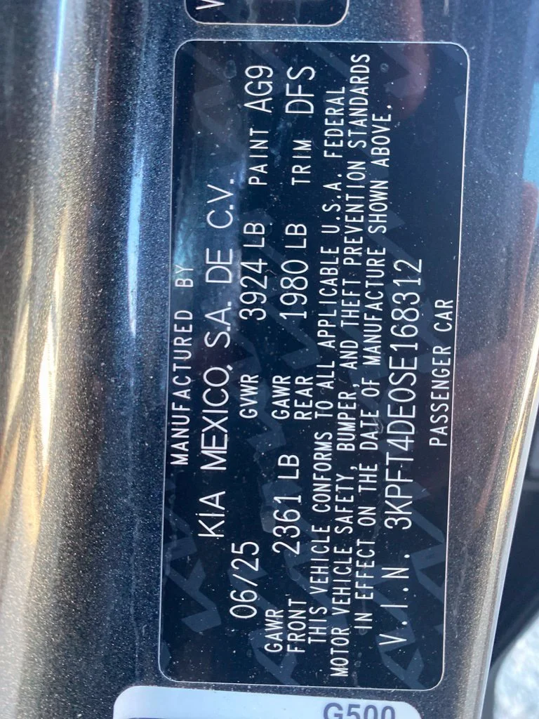 Used 2025 Gray Kia LXS image 34