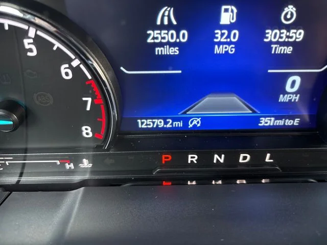 Used 2024 Azure Gray Metallic Ford Lariat image 3