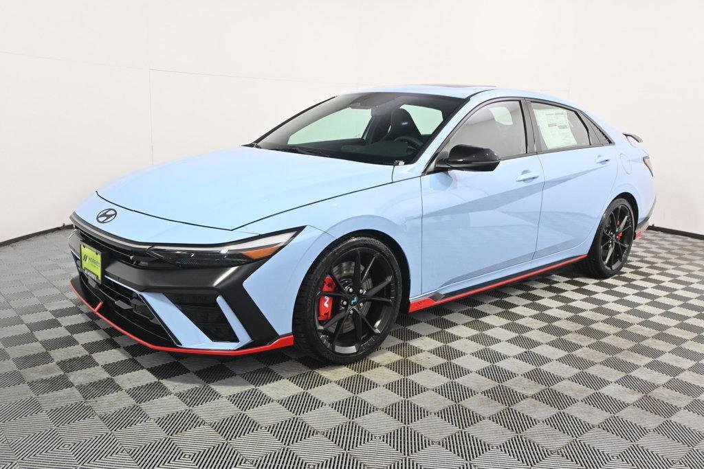 New 2026 Blue Hyundai Sedan image 2
