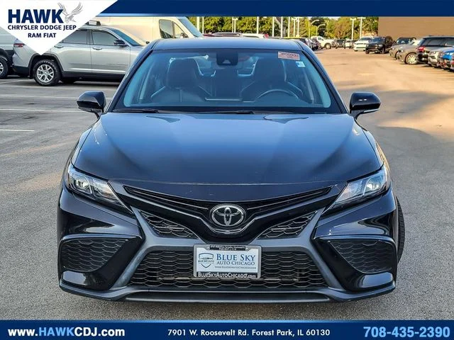 Used 2023 Black Toyota SE image 4
