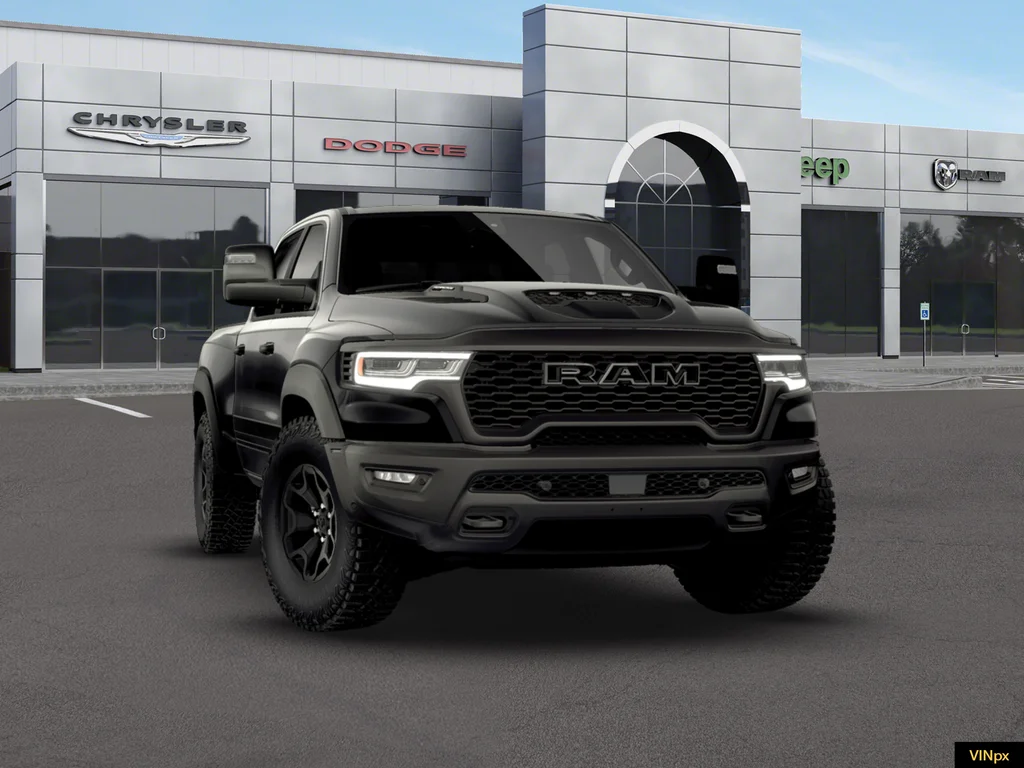 New 2026 Diamond Black Crystal Pearl-Coat Exterior Paint RAM RHO image 15